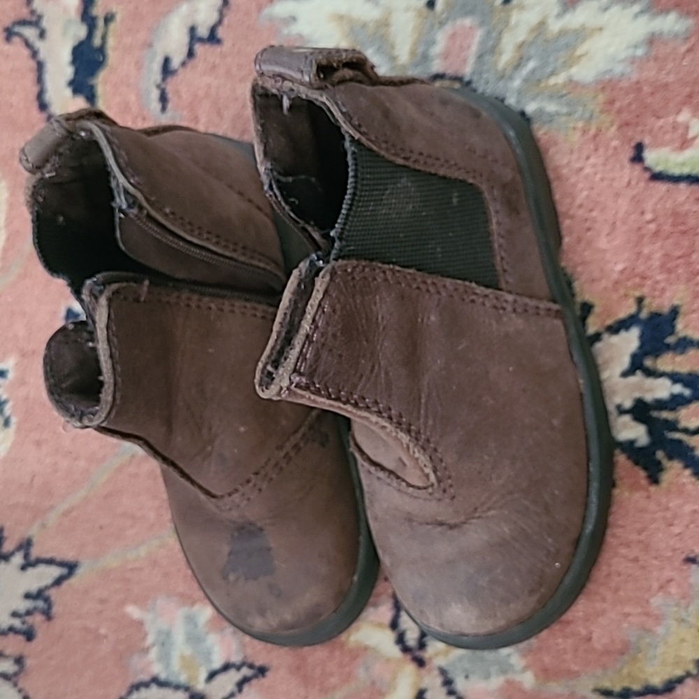 Brown Kids Boots